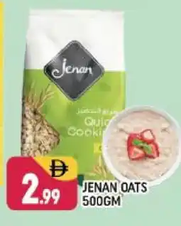 Shaklan JENAN Oats offer
