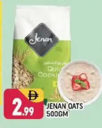 Shaklan JENAN Oats offer