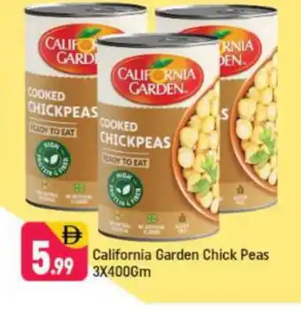 Shaklan CALIFORNIA GARDEN Chick Peas offer
