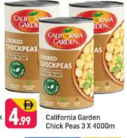 Shaklan CALIFORNIA GARDEN Chick Peas offer