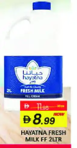 Mango Hypermarket LLC HAYATNA Fresh Milk offer