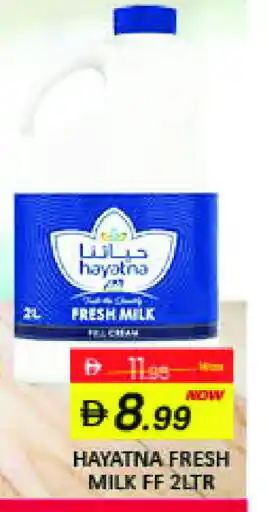 Mango Hypermarket LLC HAYATNA Fresh Milk offer