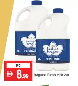 Talal Market HAYATNA Fresh Milk offer