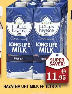 Al Madina HAYATNA Long Life / UHT Milk offer