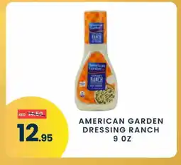 Madhoor Supermarket AMERICAN GARDEN Dressing offer