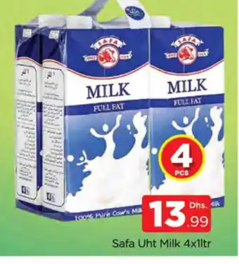Al Madina SAFA Long Life / UHT Milk offer
