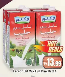 Al Madina LACNOR Long Life / UHT Milk offer
