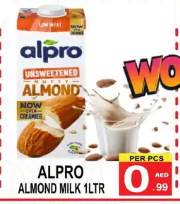 Gift Point ALPRO Almond Milk offer