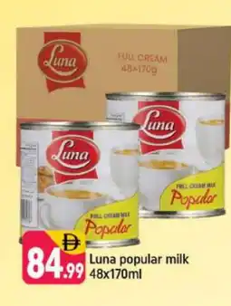 Shaklan LUNA Full Cream Milk offer