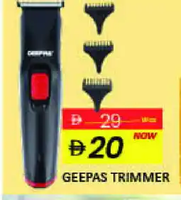 Mango Hypermarket LLC GEEPAS Remover / Trimmer / Shaver offer