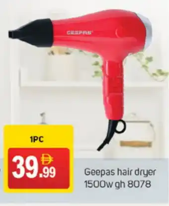 Talal Market GEEPAS Hair Appliances offer