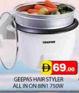 Mango Hypermarket LLC GEEPAS Hair Appliances offer