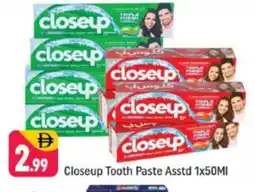 Shaklan CLOSE UP Toothpaste offer