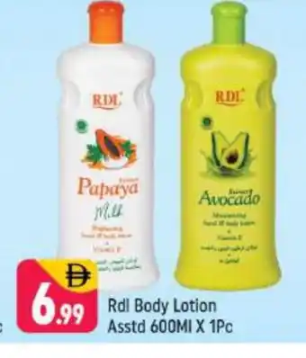 Shaklan RDL Body Lotion & Cream offer