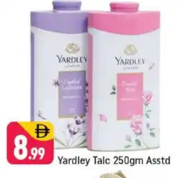 Shaklan YARDLEY Talcum Powder offer