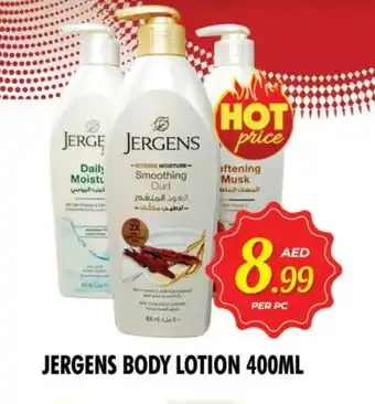 Night to Night Hypermarket JERGENS Body Lotion & Cream offer