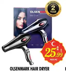 Night to Night Hypermarket OLSENMARK Hair Appliances offer