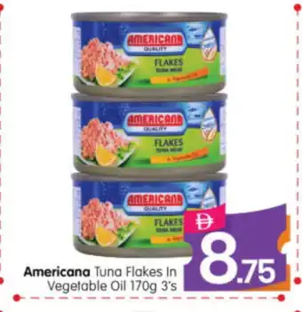 Al Madina Hypermarket AMERICANA Tuna - Canned offer