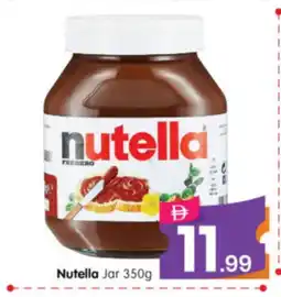 Al Madina Hypermarket NUTELLA Chocolate Spread offer