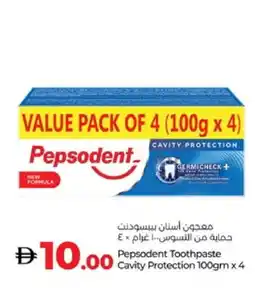 Lulu Hypermarket PEPSODENT Toothpaste offer