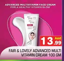 Baniyas Spike Hypermarket FAIR & LOVELY Face cream offer