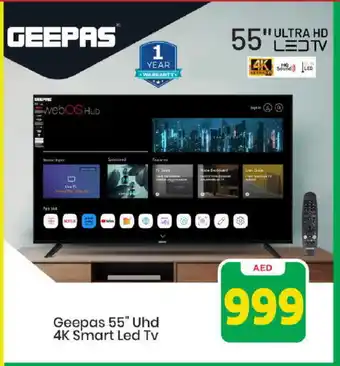 Mark & Save GEEPAS Smart TV offer