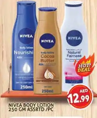 Palm Centre Nivea Body Lotion & Cream offer