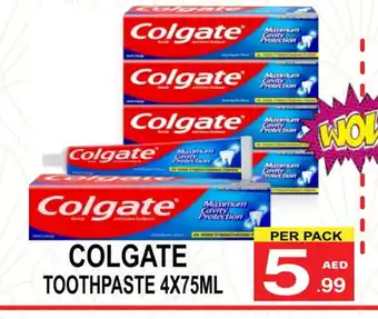 Friday Center COLGATE Toothpaste offer