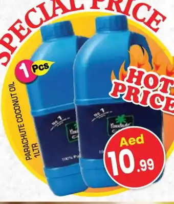 Baniyas Spike Hypermarket PARACHUTE Coconut Oil offer