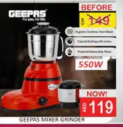 Mango Hypermarket LLC GEEPAS Mixer / Grinder offer