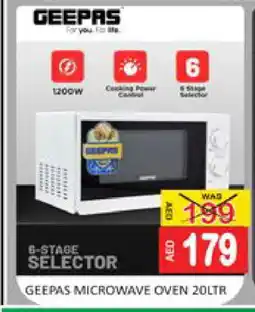 Mango Hypermarket LLC GEEPAS Microwave Oven offer