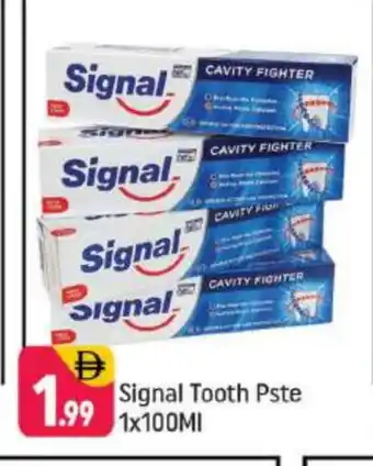 Shaklan SIGNAL Toothpaste offer