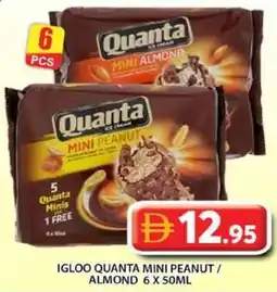 Grand Hyper Market Igloo quanta mini peanut / almond offer