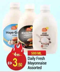 New W Mart Daily Fresh Mayonnaise Assorted offer