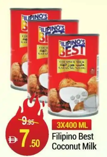 New W Mart Filipino Best Coconut Milk offer
