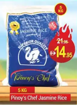 New W Mart Pinoy's Chef Jasmine Rice offer