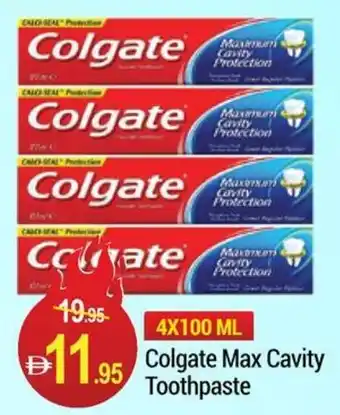 New W Mart Colgate Max Cavity Toothpaste offer