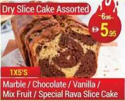 New W Mart Dry Slice Cake Assorted offer