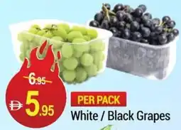 New W Mart White / Black Grapes offer