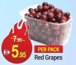 New W Mart Red Grapes offer