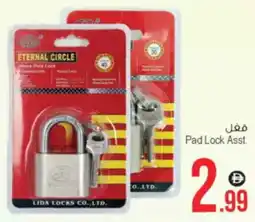 Ansar Mall Pad Lock Asst. offer