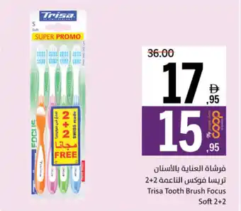 Sharjah Co-op Trisa Tooth Brush Focus Soft offer