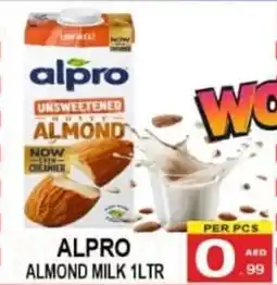 Gift Point Alpro almond milk offer