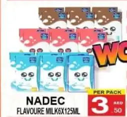 Gift Point Nadec flavoure milk offer