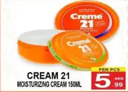 Gift Point Creme 21 moisturizing cream offer