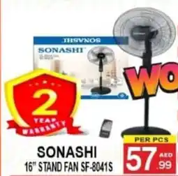 Gift Point Sonashi stand fan SF-80415 offer
