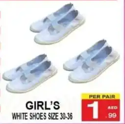 Gift Point Girl's white shoes offer