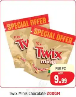 Delta Centre Twix Minis Chocolate offer