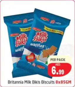 Delta Centre Britannia Milk Bikis Biscuits offer