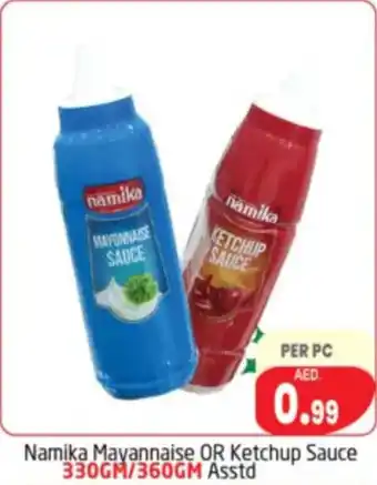 Delta Centre Namika Mayannaise OR Ketchup Sauce Asstd offer